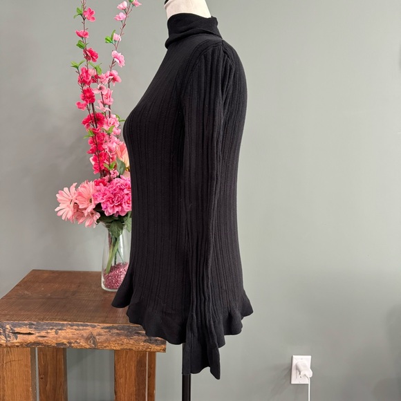 Tape Measure Turtle Neck Long Sleeve - Picture 4 of 11